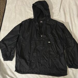 Champs Black Windbreaker Jacket